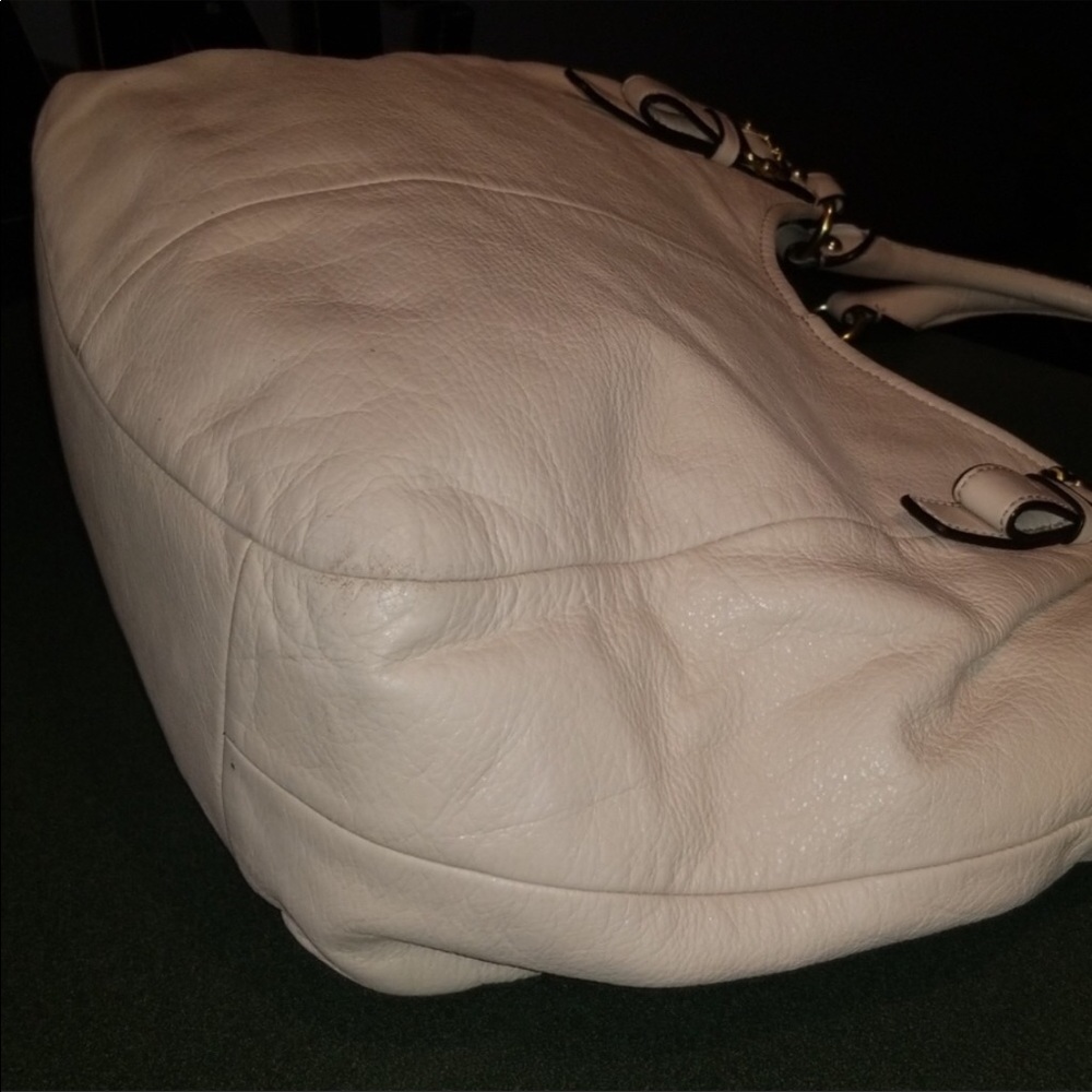 Coach Madison Abigail white genuine leather hobo - Picture 3 of 8